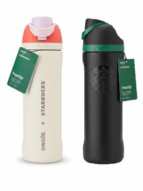 2 pack! owala + Starbucks FreeSip Insulated Bottle -  bundle
